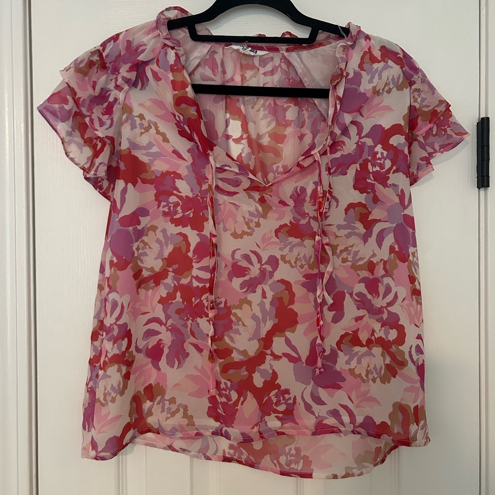 Steve Madden | Floral Blouse